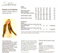 Knitting Pattern - Sublime 6046 - Extra Fine Merino 4 Ply - Cardigans